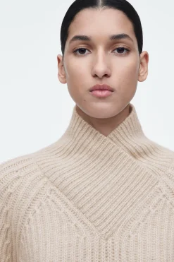 Damen COS Kaschmir | Strickmode*PULLOVER AUS REINEM KASCHMIR MIT KRAGEN