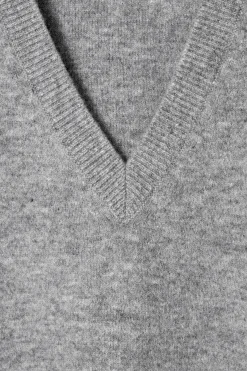 Damen COS Oberteile | Strickmode*PULLUNDER AUS DOUBLEFACE-WOLLE MIT V-AUSSCHNITT