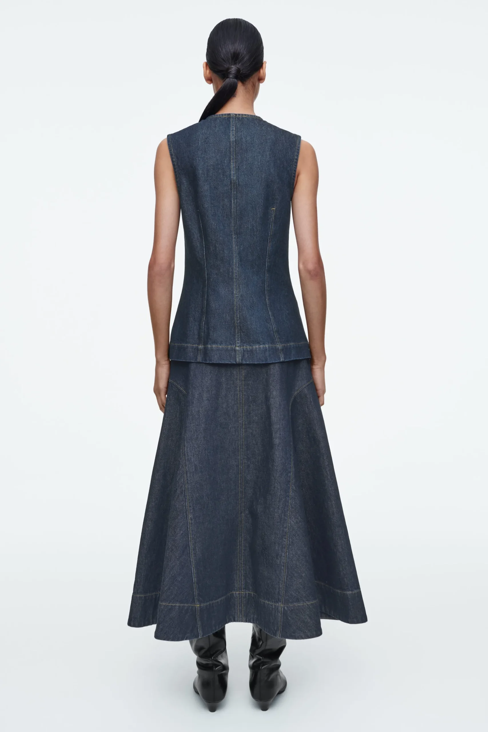 Damen COS Hemden & Blusen | Oberteile*ÄRMELLOSES DENIM-TOP