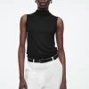 Damen COS Oberteile*ÄRMELLOSES TANKTOP MIT HOHEM KRAGEN