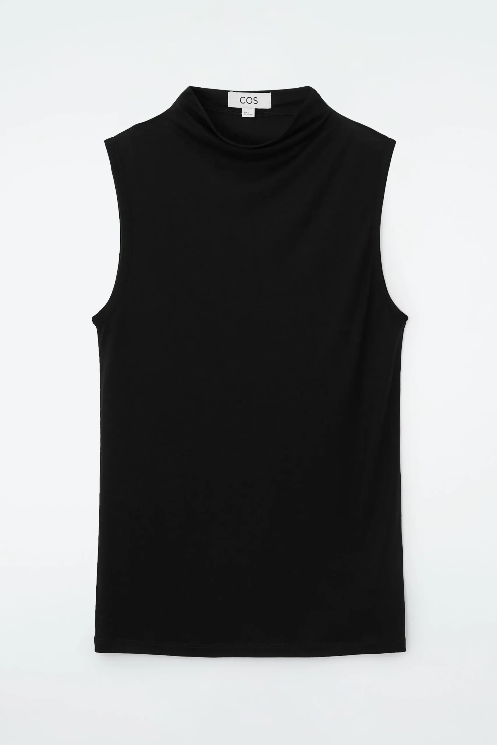 Damen COS Oberteile*ÄRMELLOSES TANKTOP MIT HOHEM KRAGEN