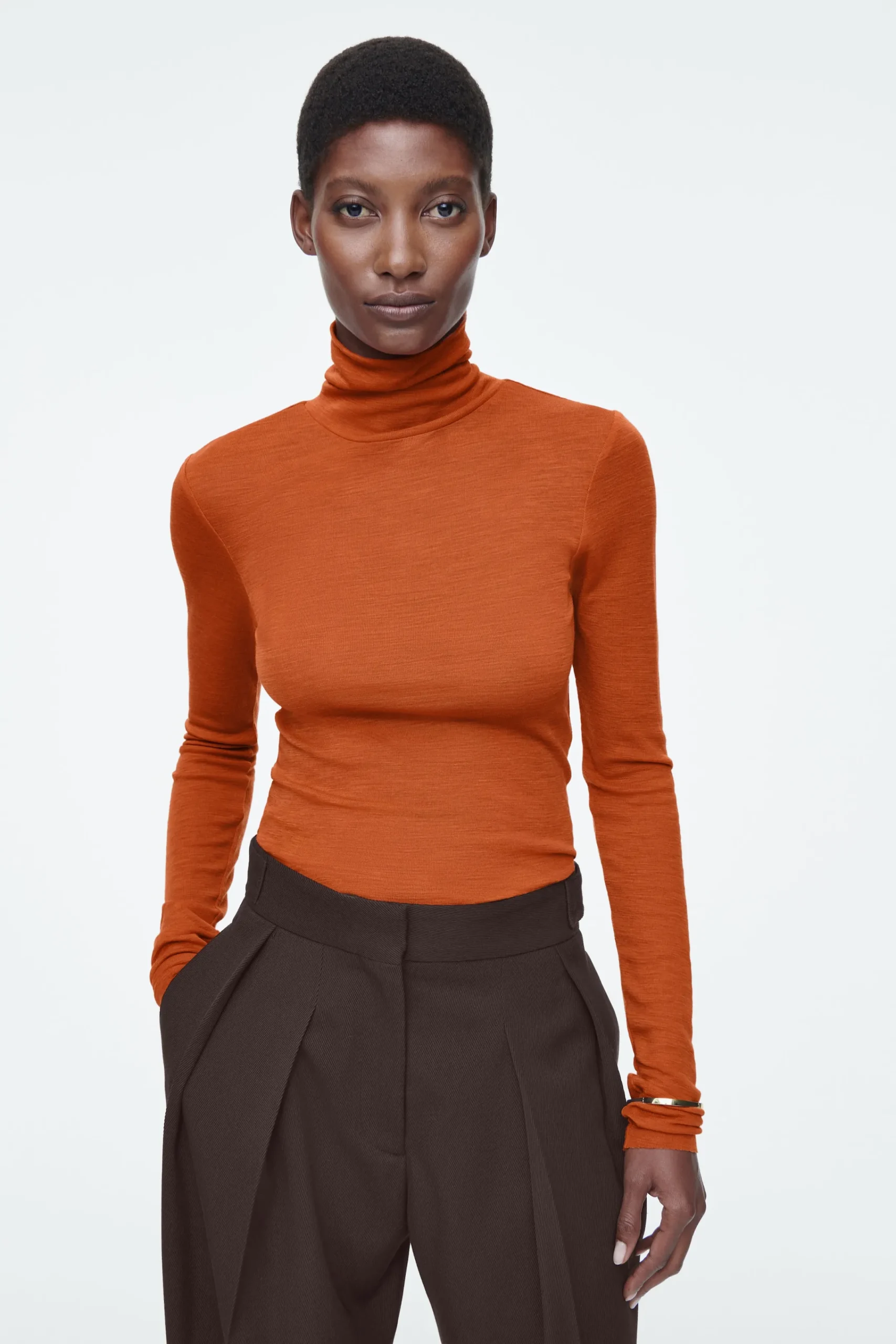 Damen COS Oberteile | Strickmode*ROLLKRAGENOBERTEIL AUS MERINOWOLLE