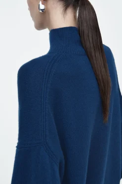Damen COS Strickmode*ROLLKRAGENPULLOVER AUS REINEM KASCHMIR