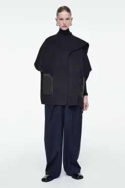 Damen COS Mäntel & Jacken*SCHAL-CAPE AUS DOUBLEFACE-WOLLE