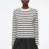 Damen COS T-Shirts | Oberteile*SCHLICHTES LANGARMSHIRT MIT NORMALER PASSFORM