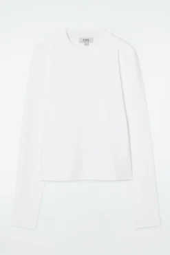 Damen COS T-Shirts | Oberteile*SCHLICHTES LANGARMSHIRT MIT NORMALER PASSFORM