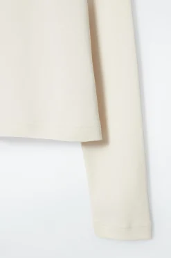 Damen COS T-Shirts | Oberteile*SCHLICHTES LANGARMSHIRT MIT NORMALER PASSFORM