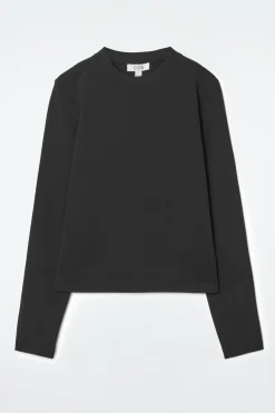Damen COS T-Shirts | Oberteile*SCHLICHTES LANGARMSHIRT MIT NORMALER PASSFORM