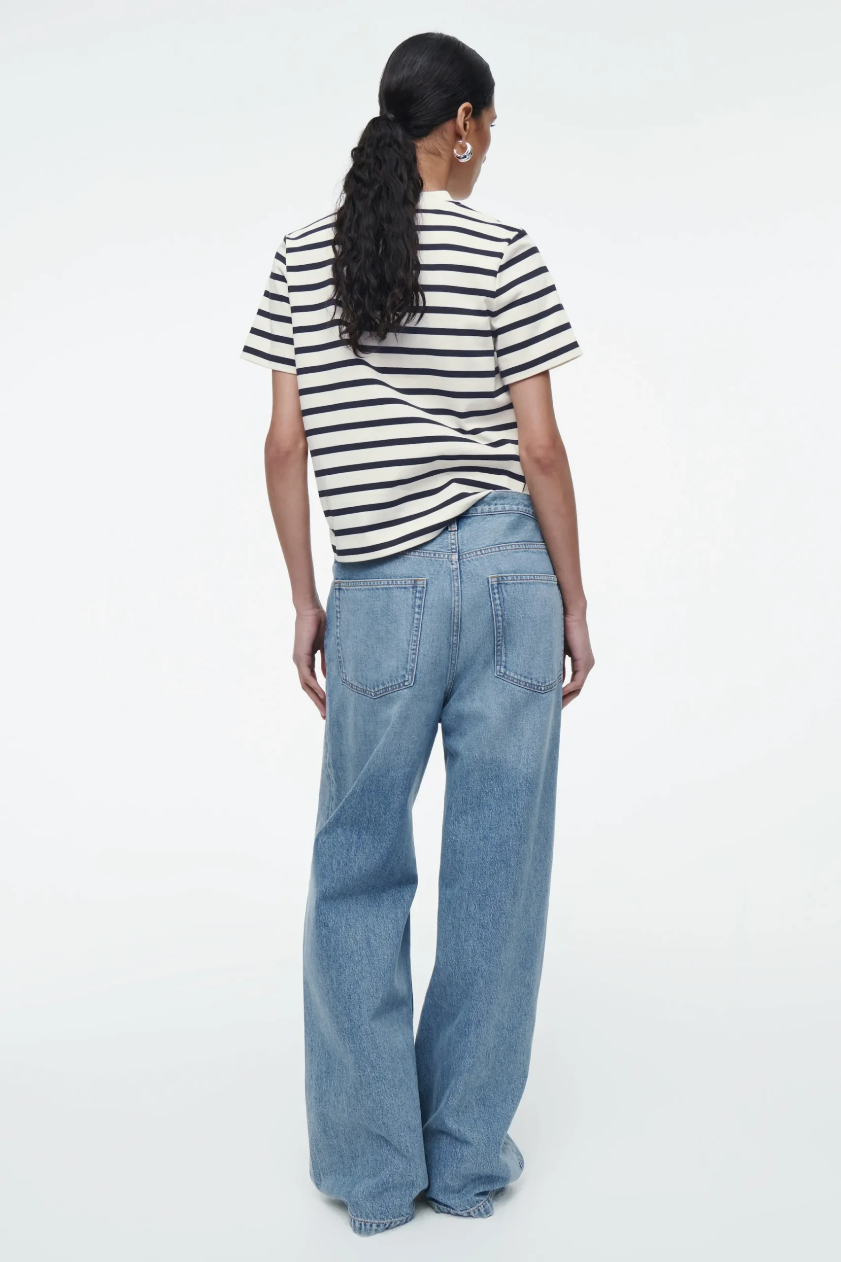 Damen COS T-Shirts | Oberteile*SCHLICHTES T-SHIRT MIT NORMALER PASSFORM