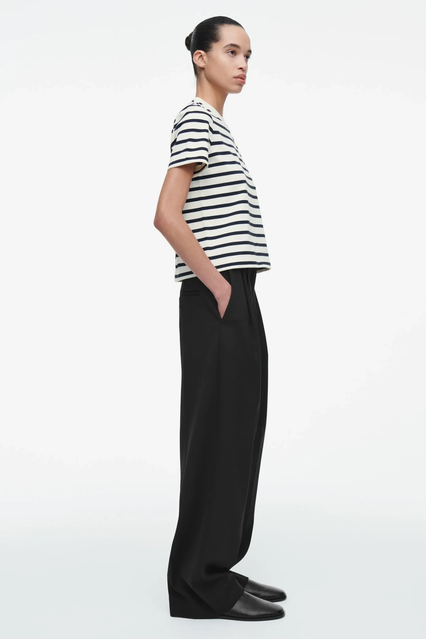 Damen COS T-Shirts | Oberteile*SCHLICHTES T-SHIRT MIT NORMALER PASSFORM