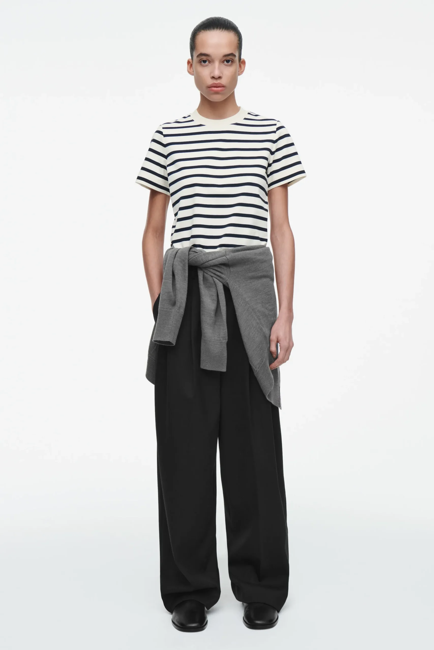 Damen COS T-Shirts | Oberteile*SCHLICHTES T-SHIRT MIT NORMALER PASSFORM