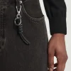 Herren COS Kleine Lederwaren | Taschen & Portemonnaies*SCHLÜSSELANHÄNGER AUS LEDER MIT KNOTENDETAILS