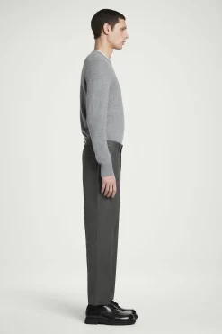 Herren COS Hosen*SCHMAL GESCHNITTENE WOLLHOSE