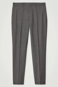 Herren COS Hosen*SCHMAL GESCHNITTENE WOLLHOSE