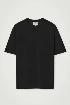 Herren COS T-Shirts & Tanktops | Strickmode*SCHMAL GESCHNITTENES T-SHIRT AUS SEIDE