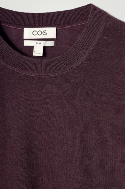 Herren COS Pullover | Strickmode*SCHMALER MERINOWOLLPULLOVER MIT RUNDHALSAUSSCHNITT