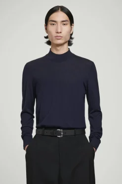 Herren COS Pullover | Strickmode*SCHMALER PULLOVER AUS MERINOWOLLE MIT STEHKRAGEN