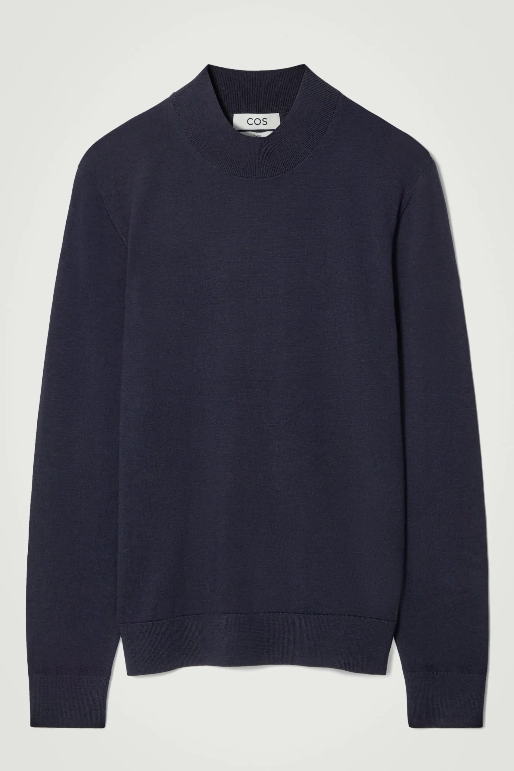 Herren COS Pullover | Strickmode*SCHMALER PULLOVER AUS MERINOWOLLE MIT STEHKRAGEN