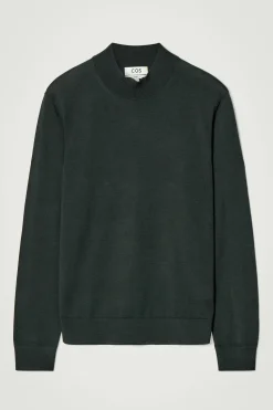 Herren COS Pullover | Strickmode*SCHMALER PULLOVER AUS MERINOWOLLE MIT STEHKRAGEN