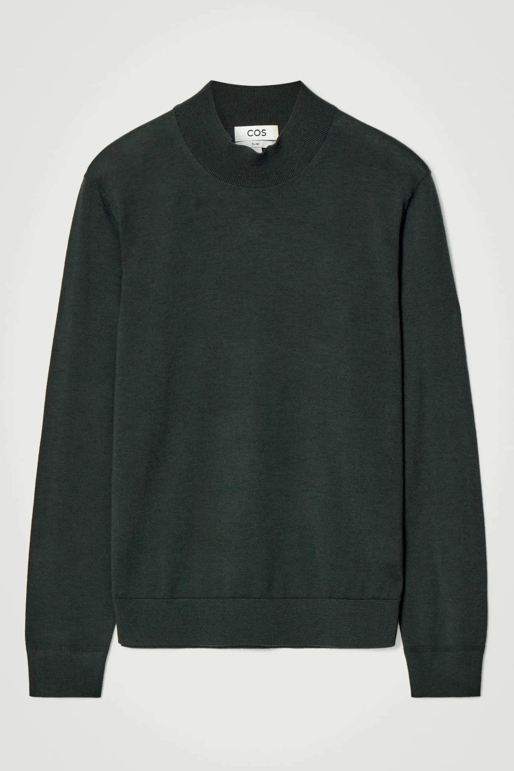 Herren COS Pullover | Strickmode*SCHMALER PULLOVER AUS MERINOWOLLE MIT STEHKRAGEN