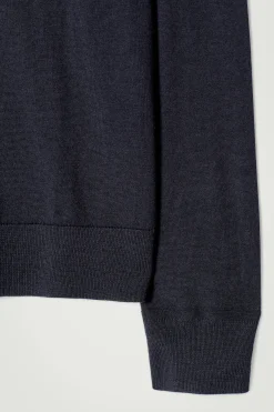 Herren COS Pullover | Strickmode*SCHMALER PULLOVER AUS MERINOWOLLE MIT STEHKRAGEN