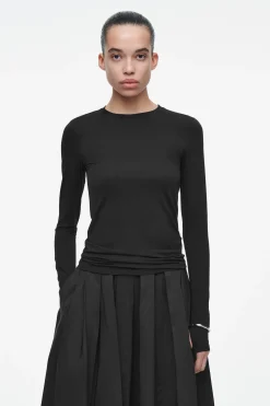 Damen COS Oberteile*SCHMALES LEICHTES LANGARMSHIRT