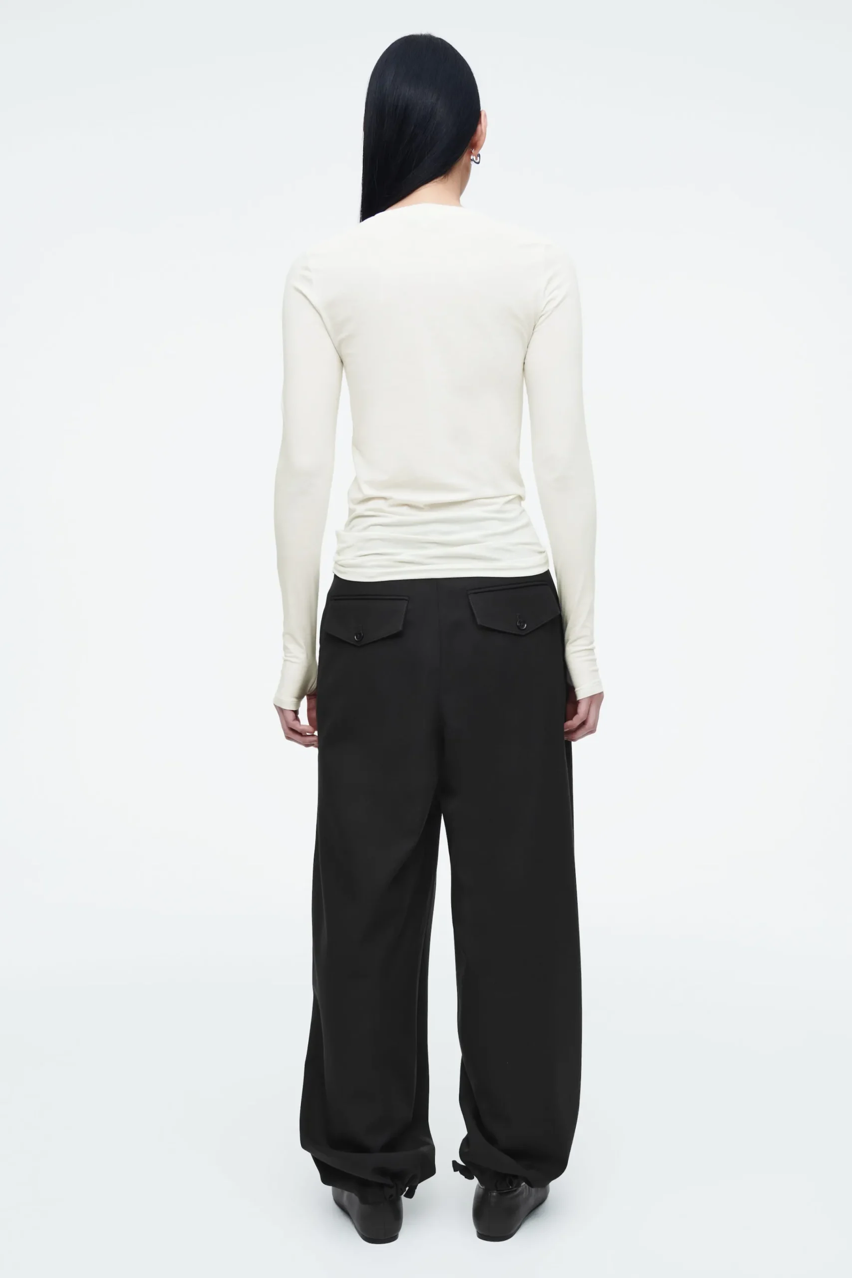 Damen COS T-Shirts | Oberteile*SCHMALES LEICHTES LANGARMSHIRT