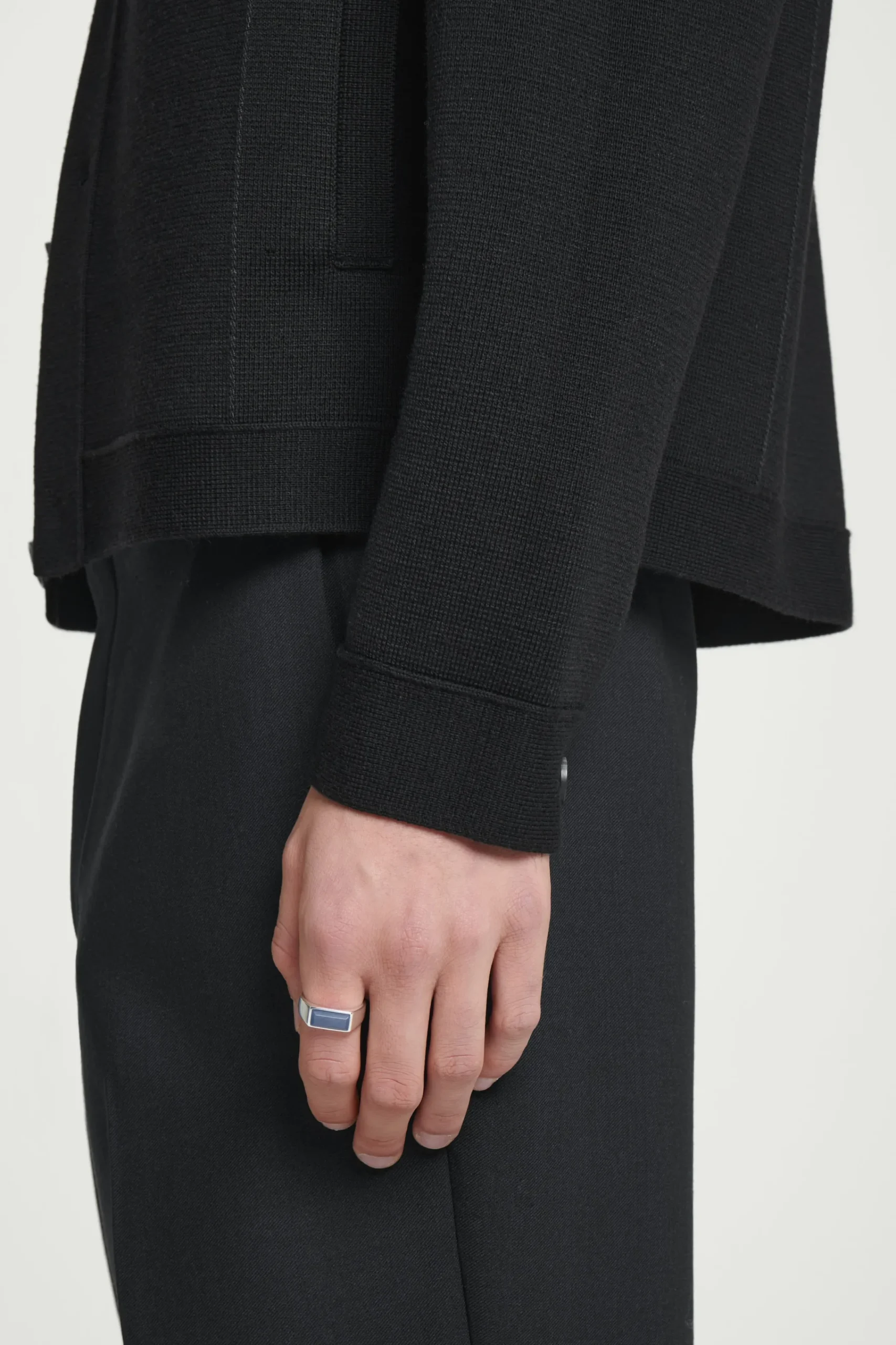 Herren COS Schmuck*SIEGELRING MIT HALBEDELSTEIN