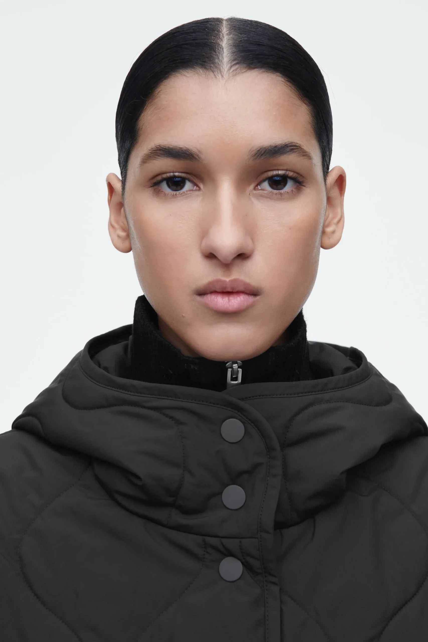 Damen COS Mäntel & Jacken*STEPPJACKE MIT STEHKRAGEN UND KAPUZE