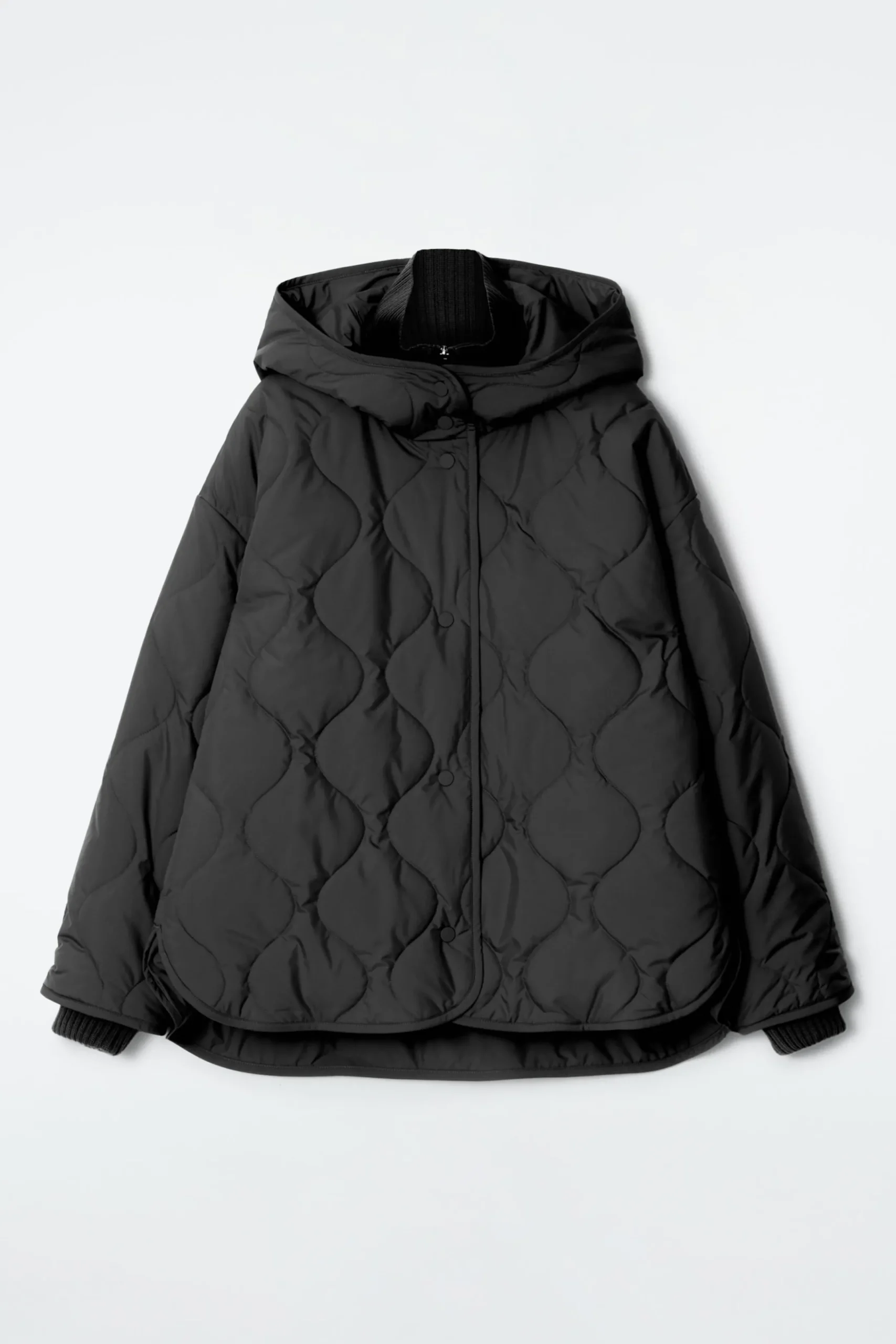 Damen COS Mäntel & Jacken*STEPPJACKE MIT STEHKRAGEN UND KAPUZE