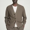 Herren COS Strickjacken | Strickmode*STRICKJACKE AUS MERINOWOLLE