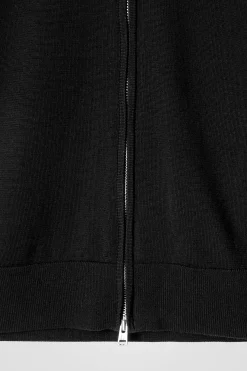 Herren COS Strickjacken | Strickmode*STRICKJACKE AUS MERINOWOLLE MIT STEHKRAGEN
