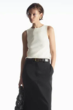 Damen COS Oberteile | Strickmode*STRICK-TANKTOP MIT RÖHRENFÖRMIGEN BESÄTZEN