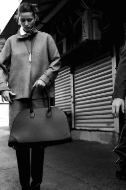 Damen COS Taschen*STUDIO BOWLINGTASCHE - LEDER