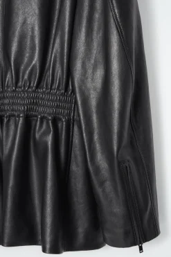 Damen COS Mäntel & Jacken*TAILLIERTE TRUCKER-JACKE AUS LEDER