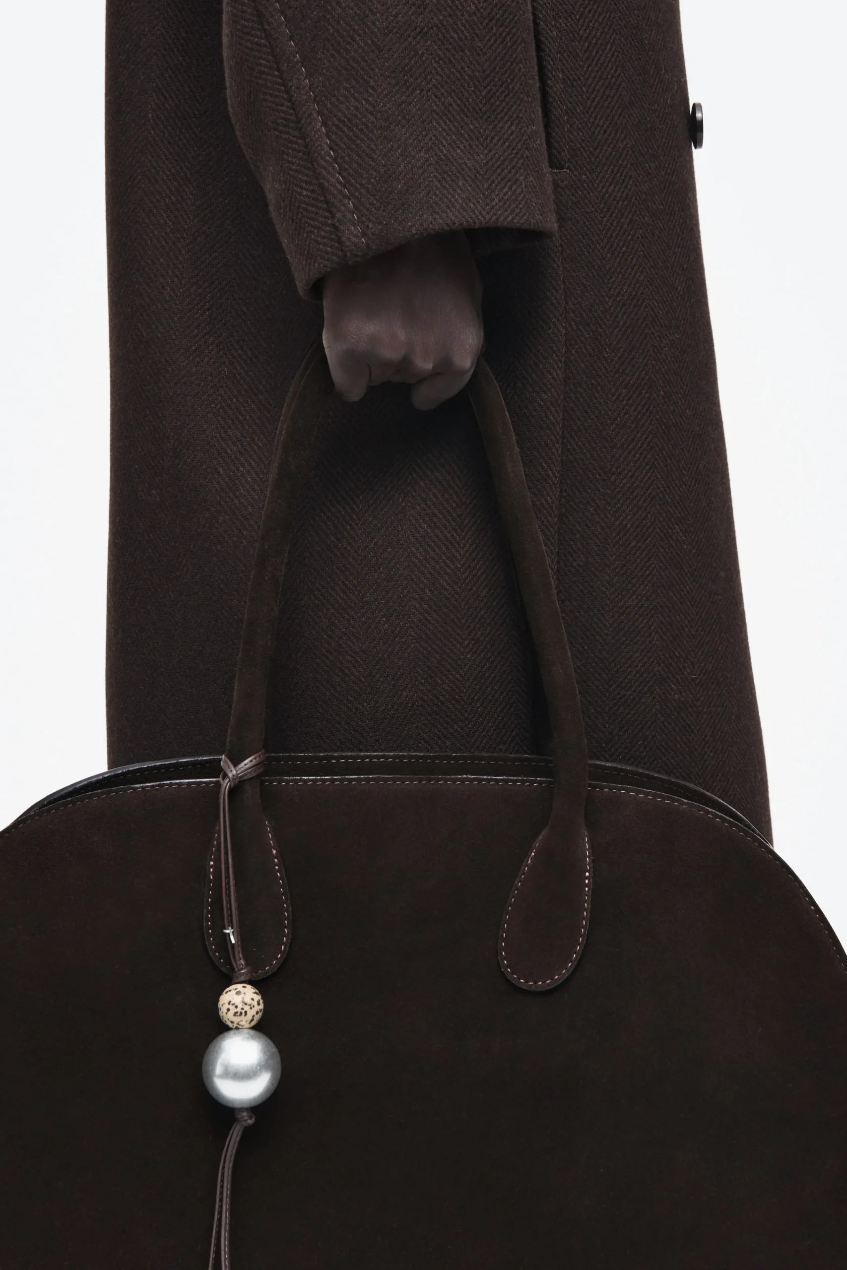 Damen COS Accessoires Aus Leder | Taschen*TASCHENANHÄNGER AUS LEDER MIT PERLEN