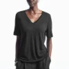 Damen COS T-Shirts | Oberteile*T-SHIRT AUS LEINEN MIT NORMALER PASSFORM