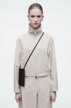 Damen COS Taschen*UMHÄNGETASCHE FÜR HANDYS AUS LEDER