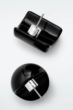 Damen COS Schmuck*UNGLEICHE OHRSTECKER