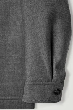 Herren COS Anzüge | Mäntel & Jacken*UNSTRUKTURIERTER BLAZER AUS MERINOWOLL-MIX