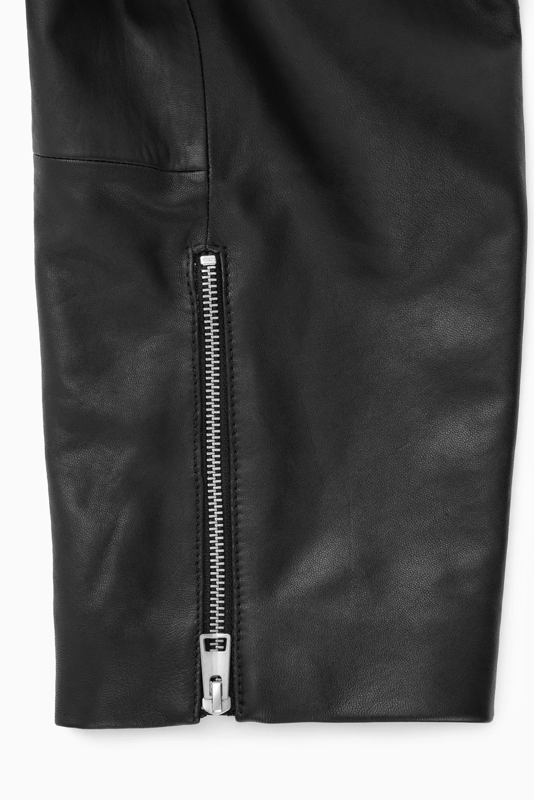 Damen COS Mäntel & Jacken*VERKÜRZTE OVERSIZED-BIKERJACKE AUS LEDER