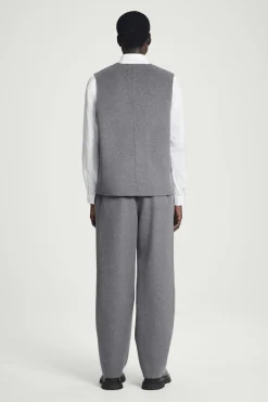 Herren COS Hosen*WOLLHOSE AUS DOUBLEFACE-MATERIAL