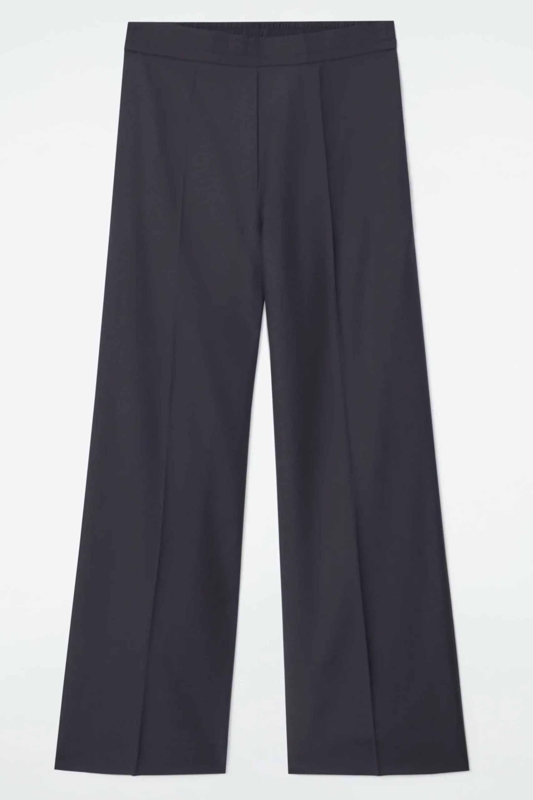 Damen COS Hosen*WOLLHOSE MIT GERADEM BEIN UND ELASTISCHEM BUND