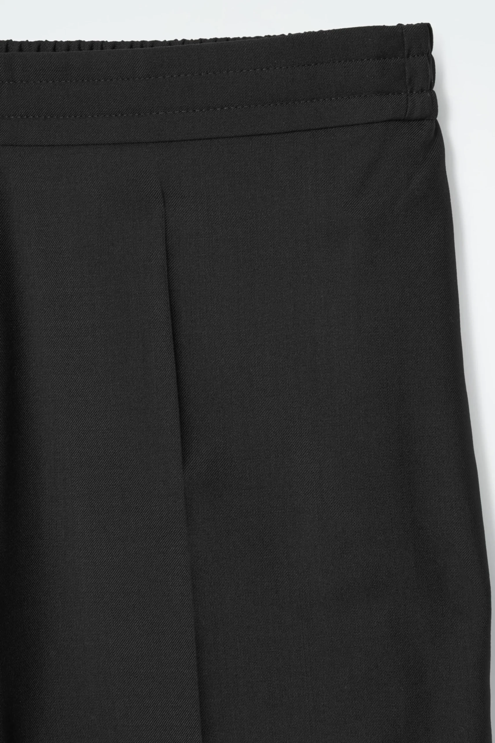 Damen COS Hosen*WOLLHOSE MIT GERADEM BEIN UND ELASTISCHEM BUND