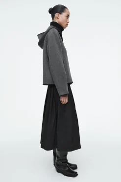 Damen COS Mäntel & Jacken*WOLLJACKE AUS DOUBLEFACE-MATERIAL MIT KAPUZE