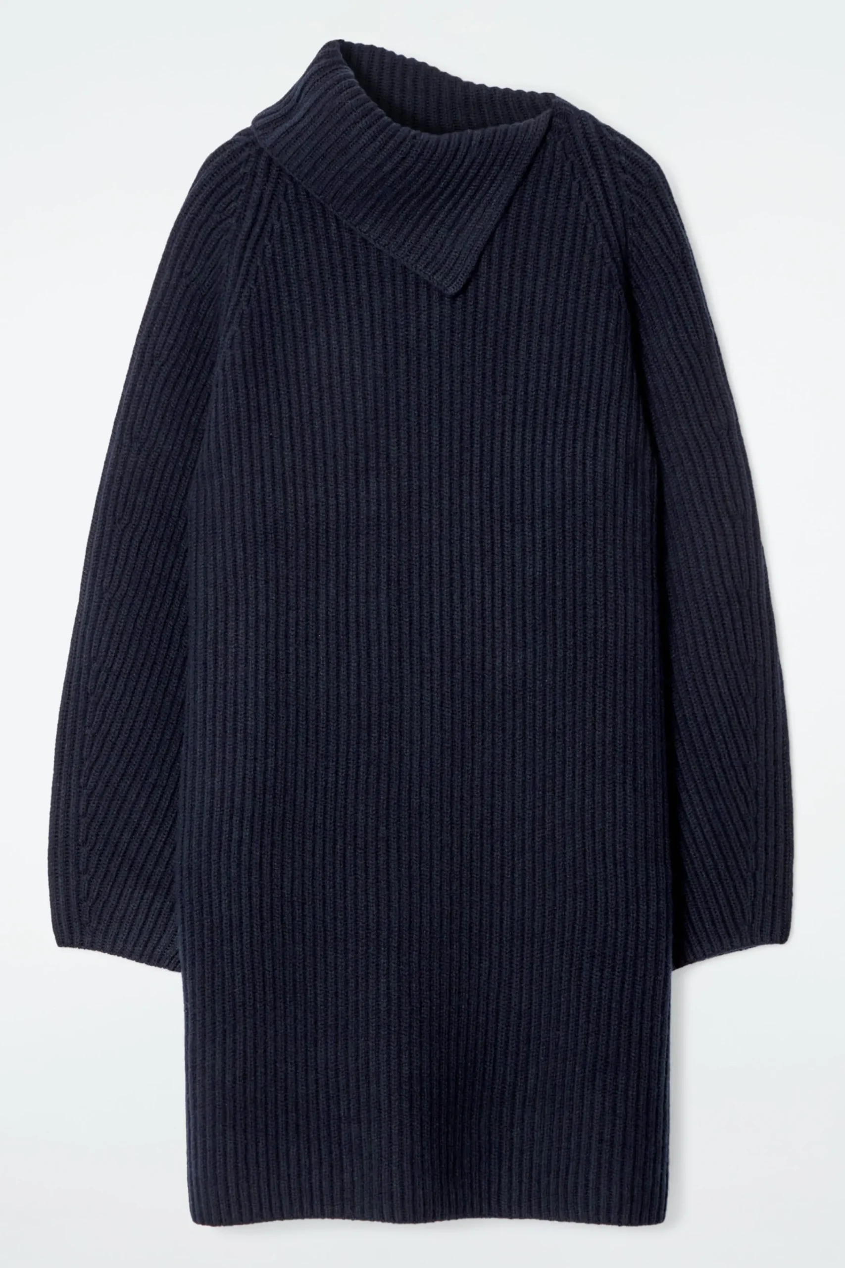 Damen COS Kleider | Strickmode*WOLLKLEID MIT KRAGEN