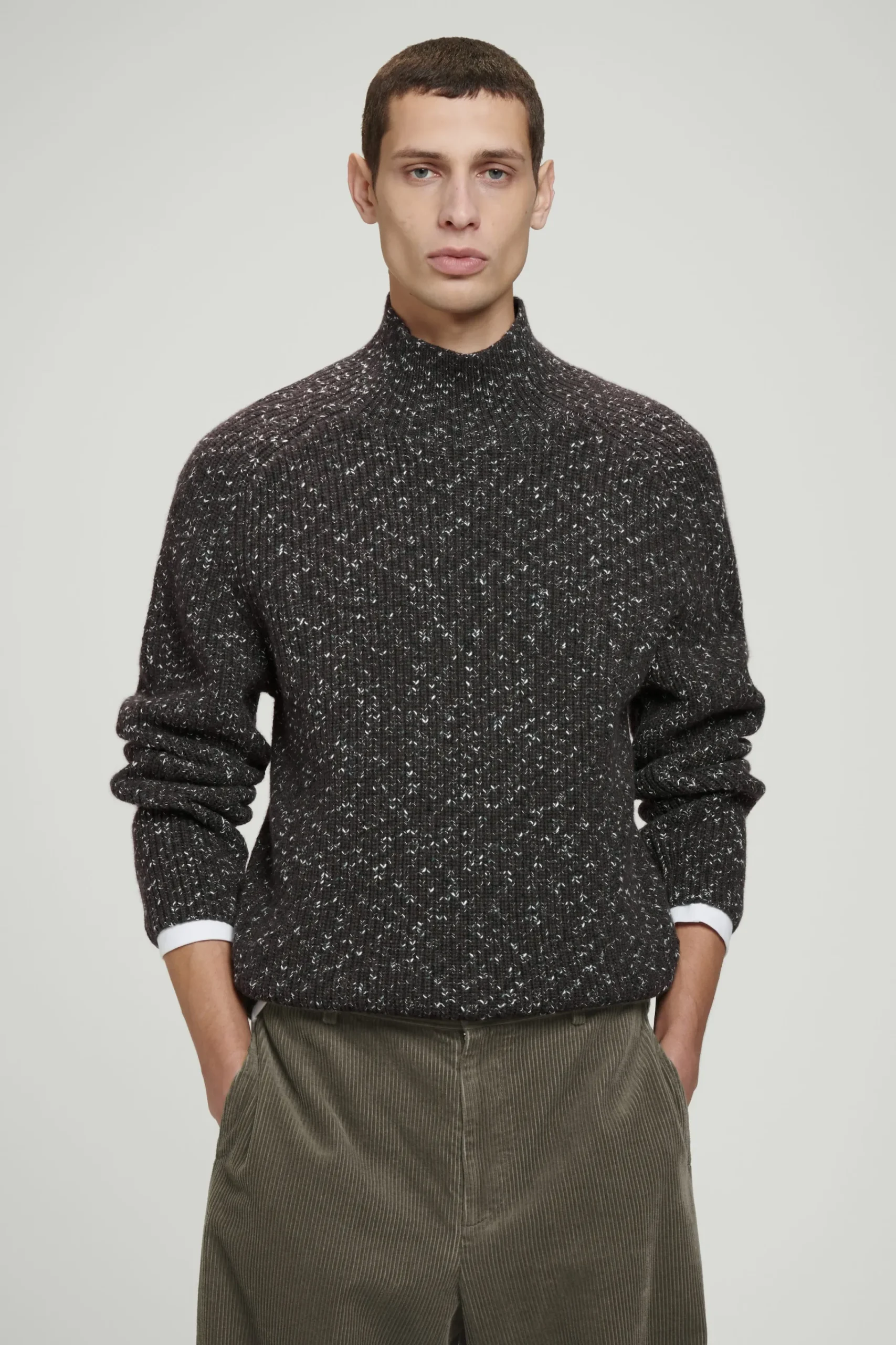 Herren COS Pullover | Strickmode*WOLLPULLOVER AUS VERZWIRNTER WOLLE