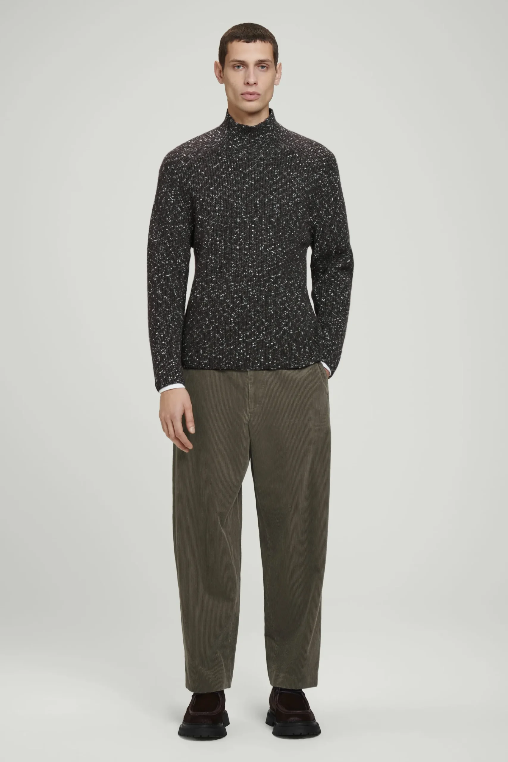 Herren COS Pullover | Strickmode*WOLLPULLOVER AUS VERZWIRNTER WOLLE