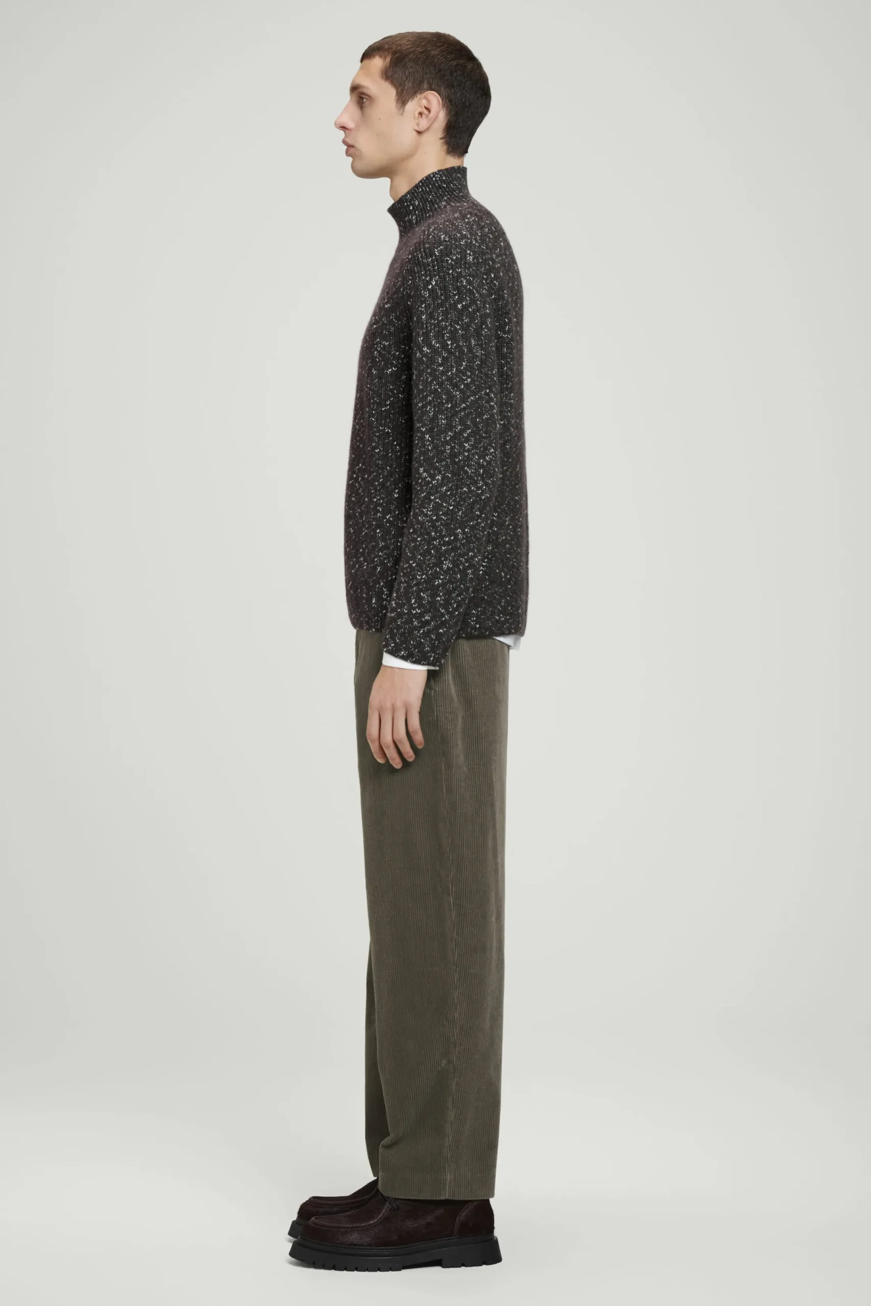 Herren COS Pullover | Strickmode*WOLLPULLOVER AUS VERZWIRNTER WOLLE