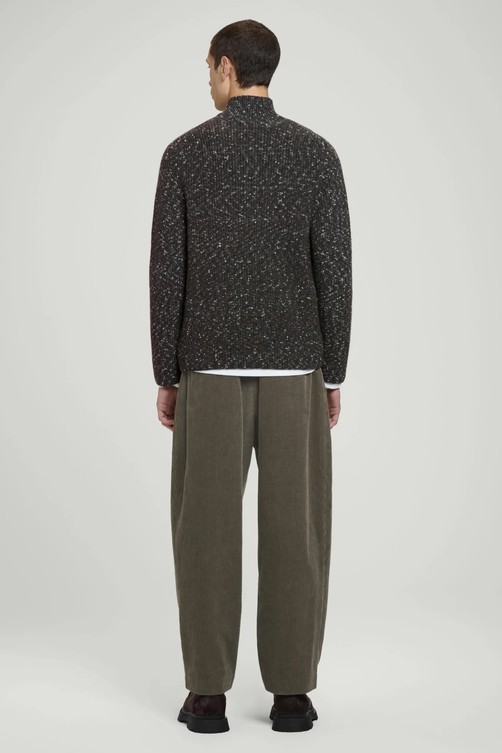 Herren COS Pullover | Strickmode*WOLLPULLOVER AUS VERZWIRNTER WOLLE